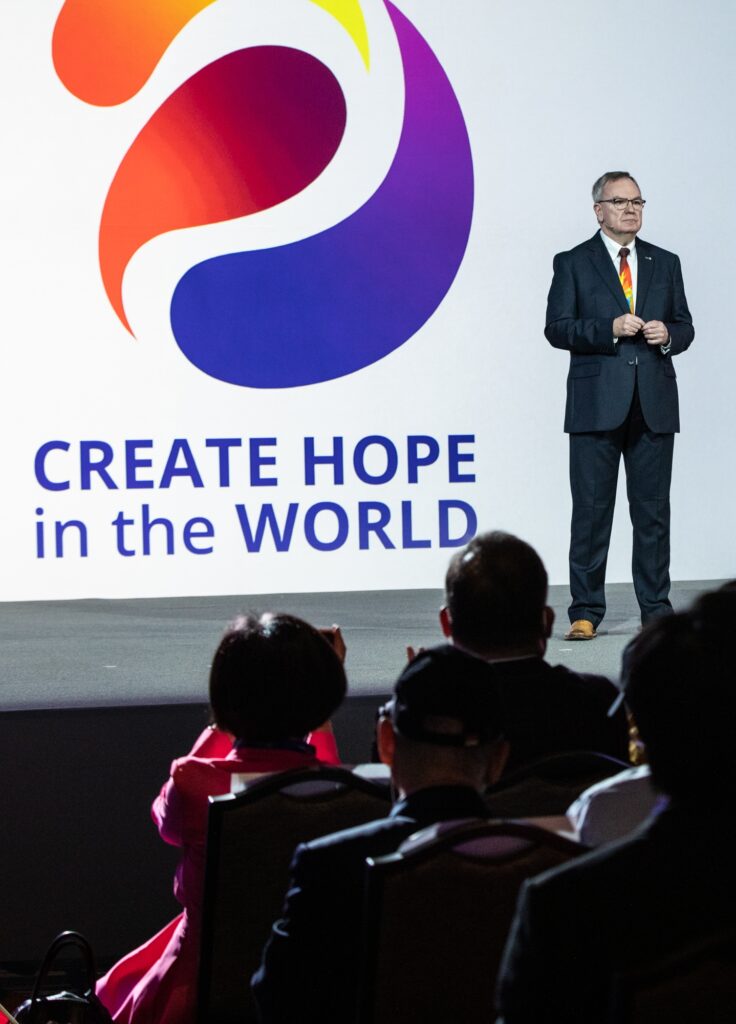 Create hope in the world