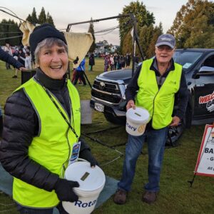 Waikato Sunrise members doing activities