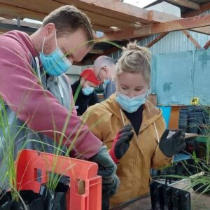 Waikato Sunrise members doing activities